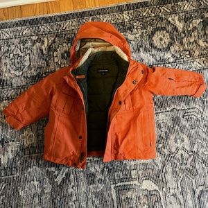 EUC Lands' End Winter Coat 3t